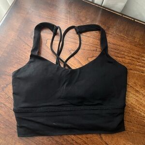 Lululemon Athletica Black Sports Bra